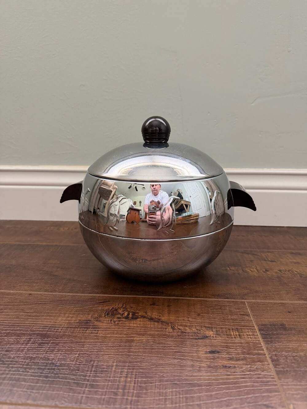 West Bend Vintage Penguin Hot and Cold Server Ice Bucket